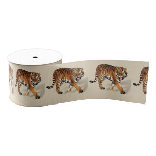 Ruban Gros-grain Ruban Tiger Grosgrain