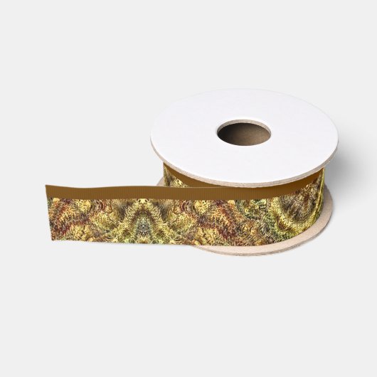 Ruban Gros-grain Rubans Grosgrain Échantillonneur Tons Terre (Bobine)