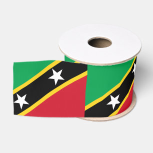 Ruban Gros-grain Saint Kitts et Niévès