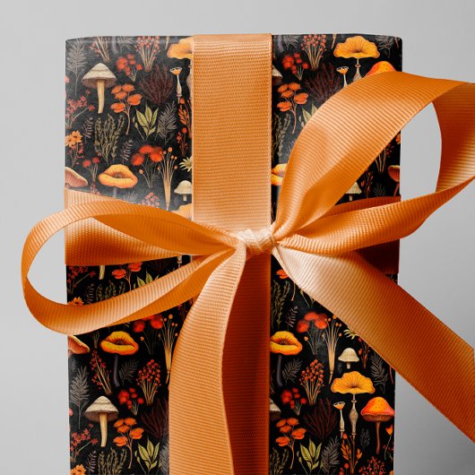 Ruban Gros-grain Simple Burnt Solide Orange