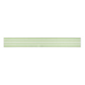 Ruban Gros-grain Simple Modern Lime Green White Striped Minimalist  (Devant)