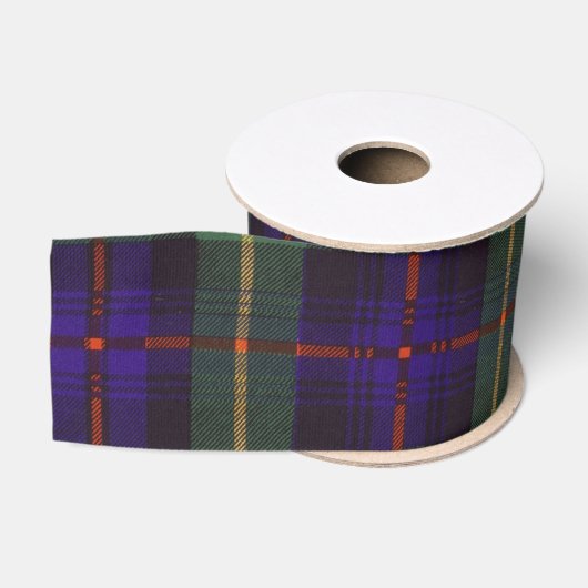 Ruban Gros-grain Tartan d'écossais de plaid de clan de Farquarson (Bobine)