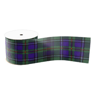 Ruban Gros-grain Tartan d'écossais de plaid de clan de Macinnes