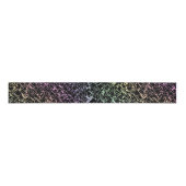 Ruban Gros-grain techno arc-en-ciel : (Devant)