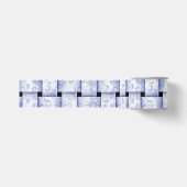 Ruban Gros-grain Tissu bleu (Devant)