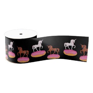 Ruban Gros-grain Unicornes