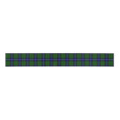 Ruban Gros-grain Urquhart tartan bleu vert plaid (Devant)