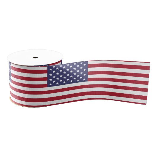 RUBAN GROS-GRAIN USA (Bobine)