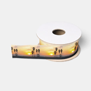 Ruban Gros-grain Venice Beach California Sunset Souvenir