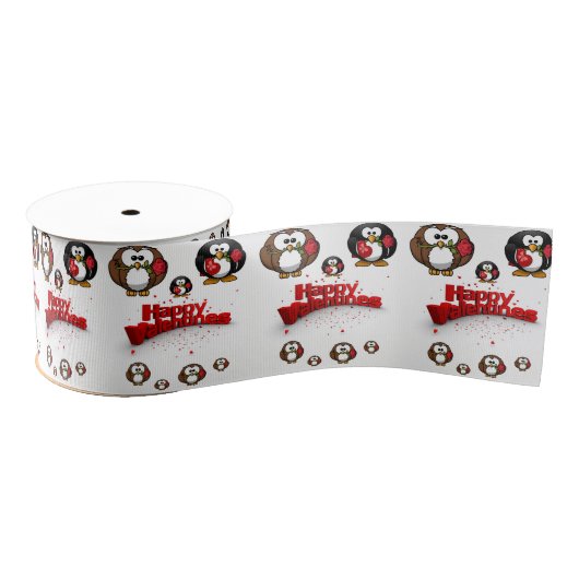 Ruban Gros-grain véntines de ruban décoratif amour (Bobine)