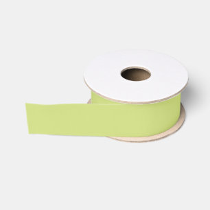 Ruban Gros-grain Vert Citron Pâle Tendance Printemps Et Été