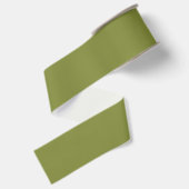 Ruban Gros-grain Vert olive uni élégant (Dos)
