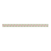 Ruban Gros-grain Watercolor Preppy Leopard Garland Christmas (Devant)