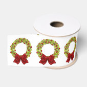 Ruban Gros-grain Wreath scintillante - Options de couleurs multiple (Bobine)