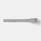 Ruban Gros-grain Zag zig de tableau noir (Devant)