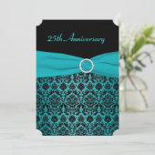 Ruban imprimé Invitation 25e Anniversaire (Debout devant)