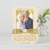 RUBAN IMPRIMÉ Invitation 2 50e anniversaire (Debout devant)