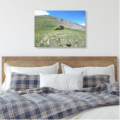 Ruban jaune toile pittoresque (Insitu(Chambre))