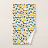 Ruban joli d'abeille à miel (Serviette à main)