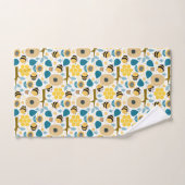 Ruban joli d'abeille à miel (Serviette à main)
