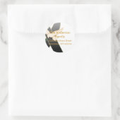 Ruban noir avec Étiquettes de adresse de sensibili (Sac)