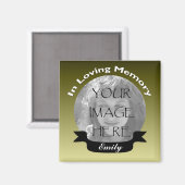 Ruban noir or Magnet de mémoire photo (Recto/Verso)