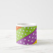 Ruban Polka Dot Espresso Mug (Devant)