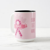 Ruban Rose D'Espoir Mug Rose (Devant gauche)