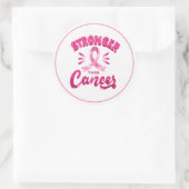 Ruban rose gros autocollants (Sac)