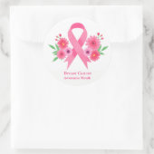 Ruban rose gros autocollants (Sac)