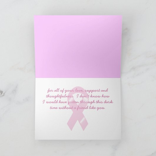 Ruban rose KRW - Merci tant (Intérieur)