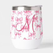 Ruban rose monogramme Coquette esthétique Prépa Te (Gauche)