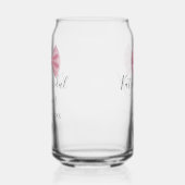 Ruban rose pastel élégant mariage nom date (Droite)