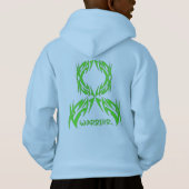 Ruban tribal non Hodgkins Lymphoma Warrior (Dos)