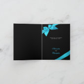 Ruban Turquoise Merci (Intérieur)