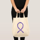Ruban Violet Conscience Violet Sac fourre-tout per (Devant (produit))