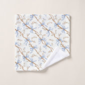 Rubans Bleus Crème (Gant de toilette)