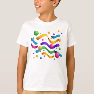 Rubans de fête d'anniversaire – T-Shirt coloré pou