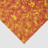 Rubans de papier de soie de soie du feu (Détail)