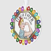 Rubans de sensibilisation au cancer (devant)