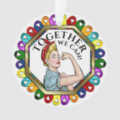 Rubans de sensibilisation au cancer (devant)