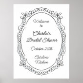 Rubans en stylos et en encre et Affiche de bienven (Devant)