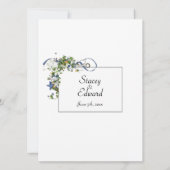 Rubans et Faire-part de mariage de bulles de Starf (Dos)