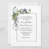 Rubans et Faire-part de mariage de bulles de Starf (Devant)