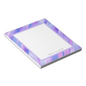 Rubans Iridescendant Bloc-notes personnalisé 5,5 p (Incliné)