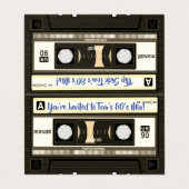 Rubans mixtes rétro des années 80 et disques (Outside Unfolded)