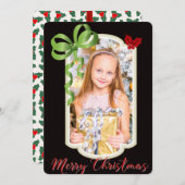 Rubans & Robinets, Carte de Noël à deux faces (Devant / Derrière)