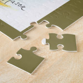 Rubarb en frambozen legpuzzel (Zijkant)