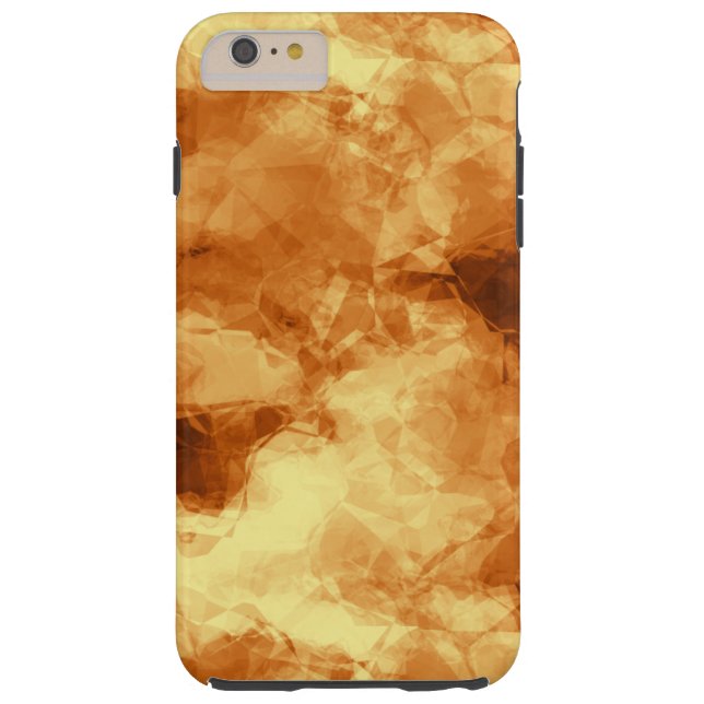 Rubbed Gold Foil Abstract Case-Mate iPhone Case (Achterkant)