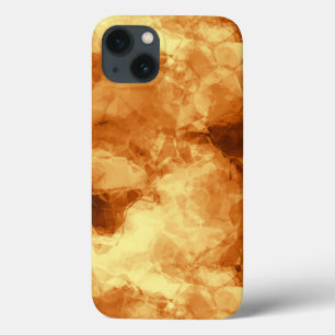 Rubbed Gold Foil design iPhone 13 Hoesje